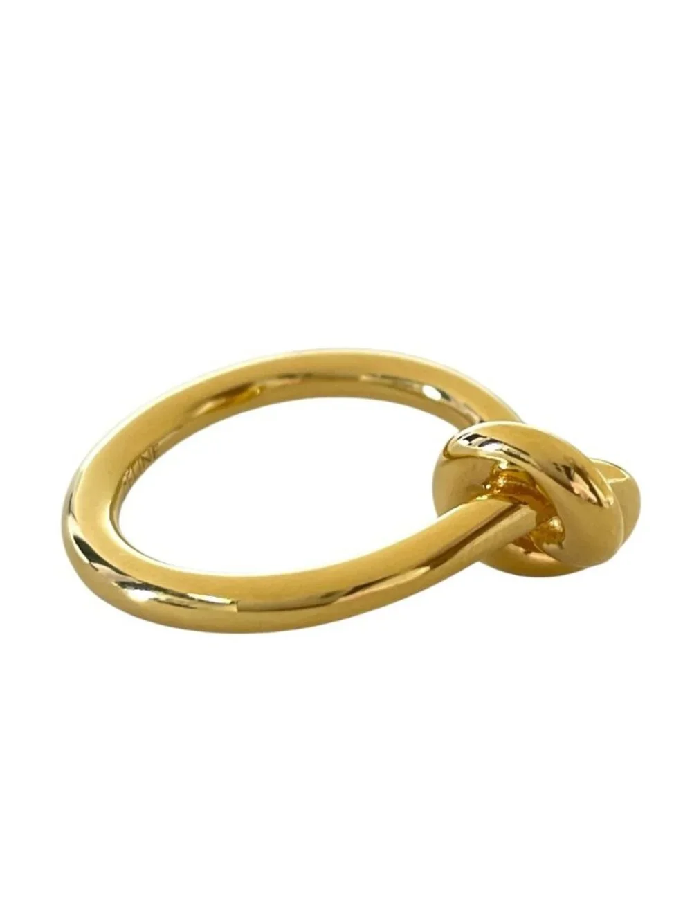 Celine Knot Ring Gold Plated